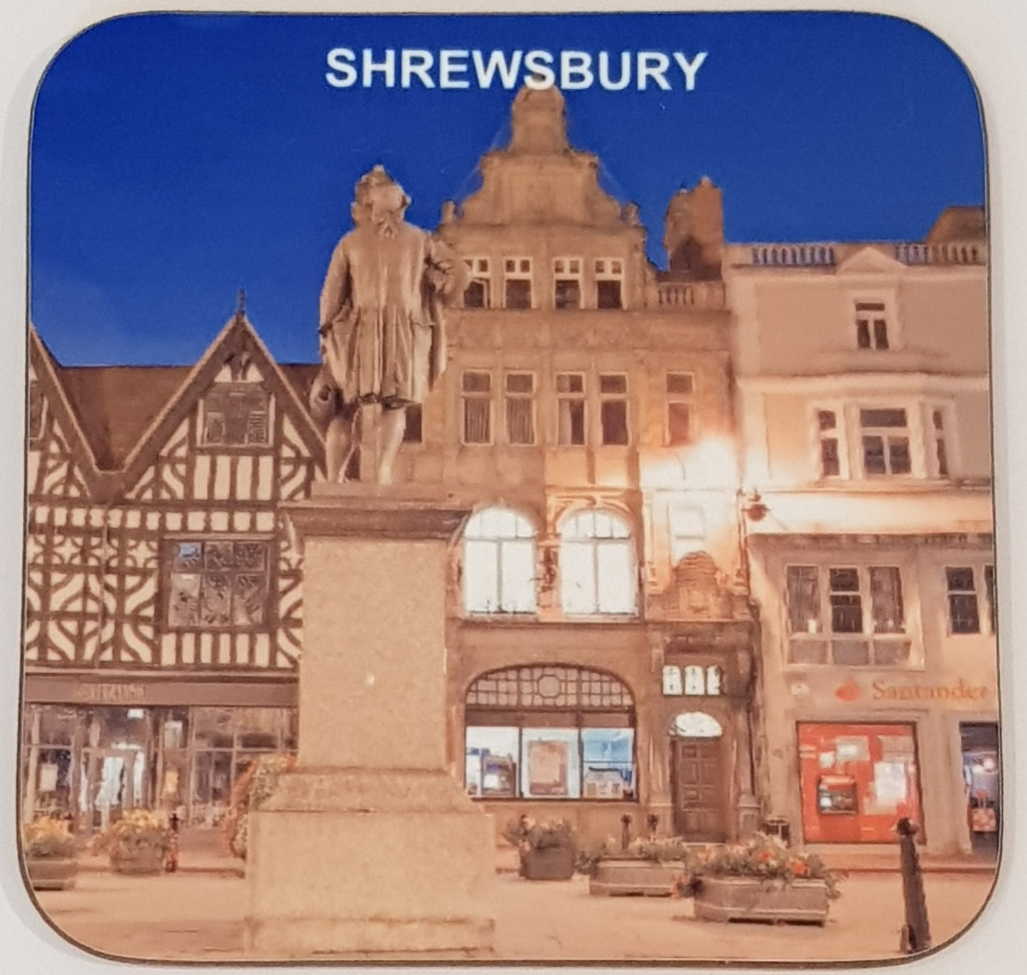 Shrewsbury Coaster - Statue