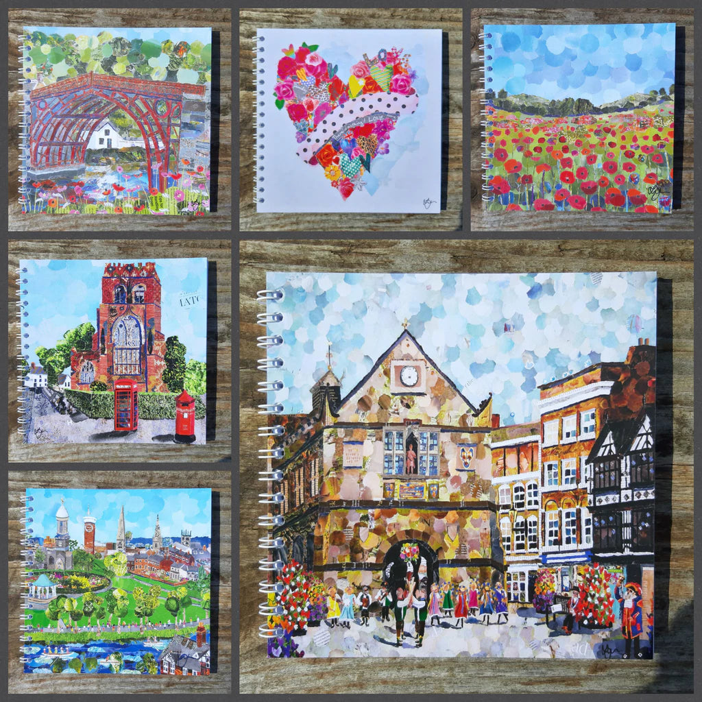 The Square Shrewsbury Notebook Designed by Lyn Evans