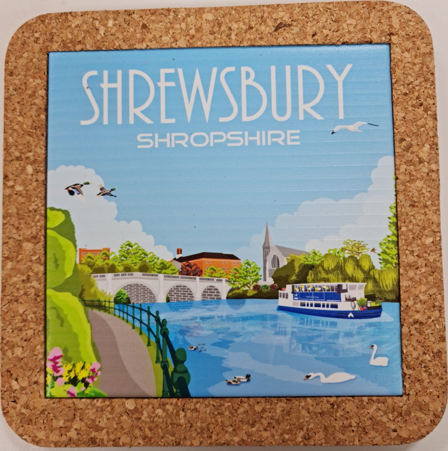 Cork Surround Tile Shrewsbury Retro Design