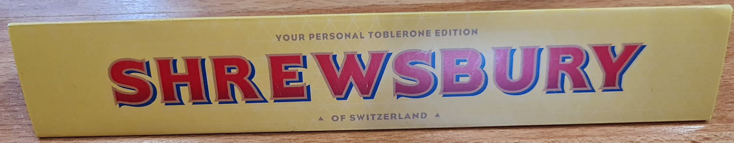 Cadbury Toblerone - Shrewsbury Design