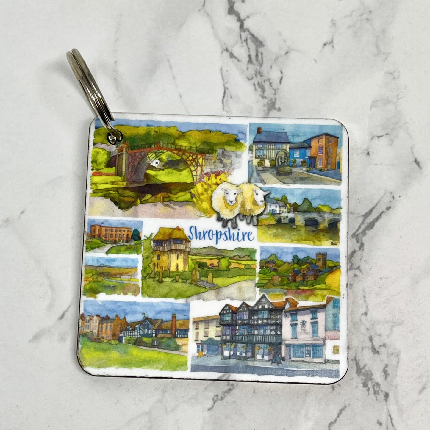 Shropshire Keyring - Emma Ball