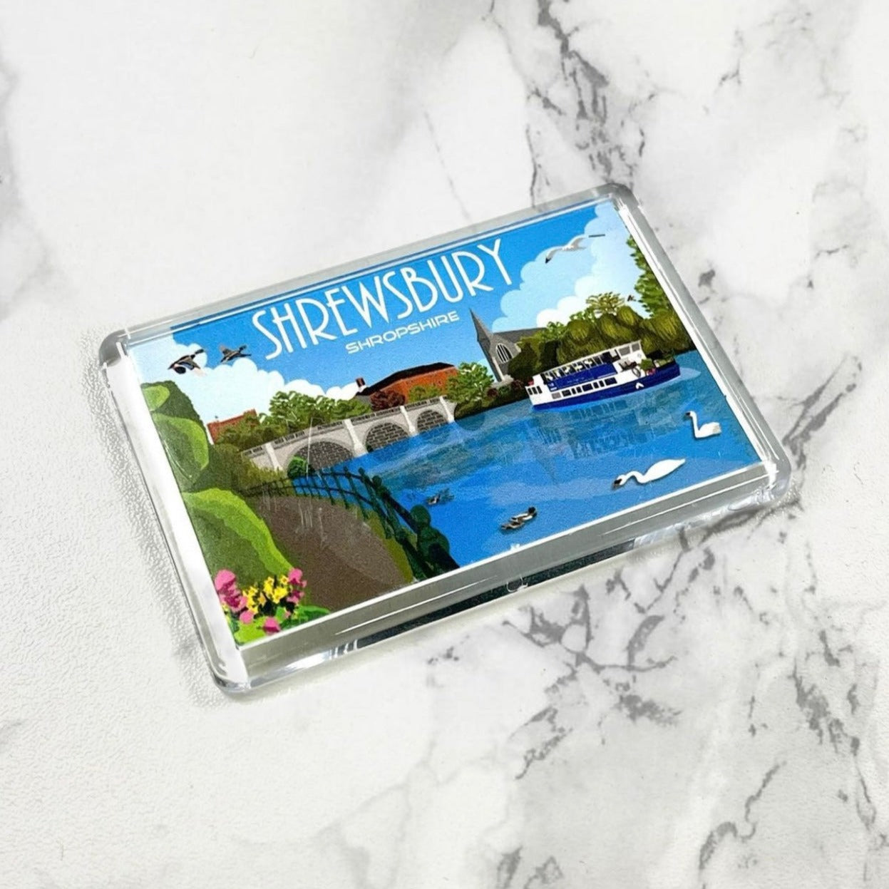 Magnet Shrewsbury Retro Design
