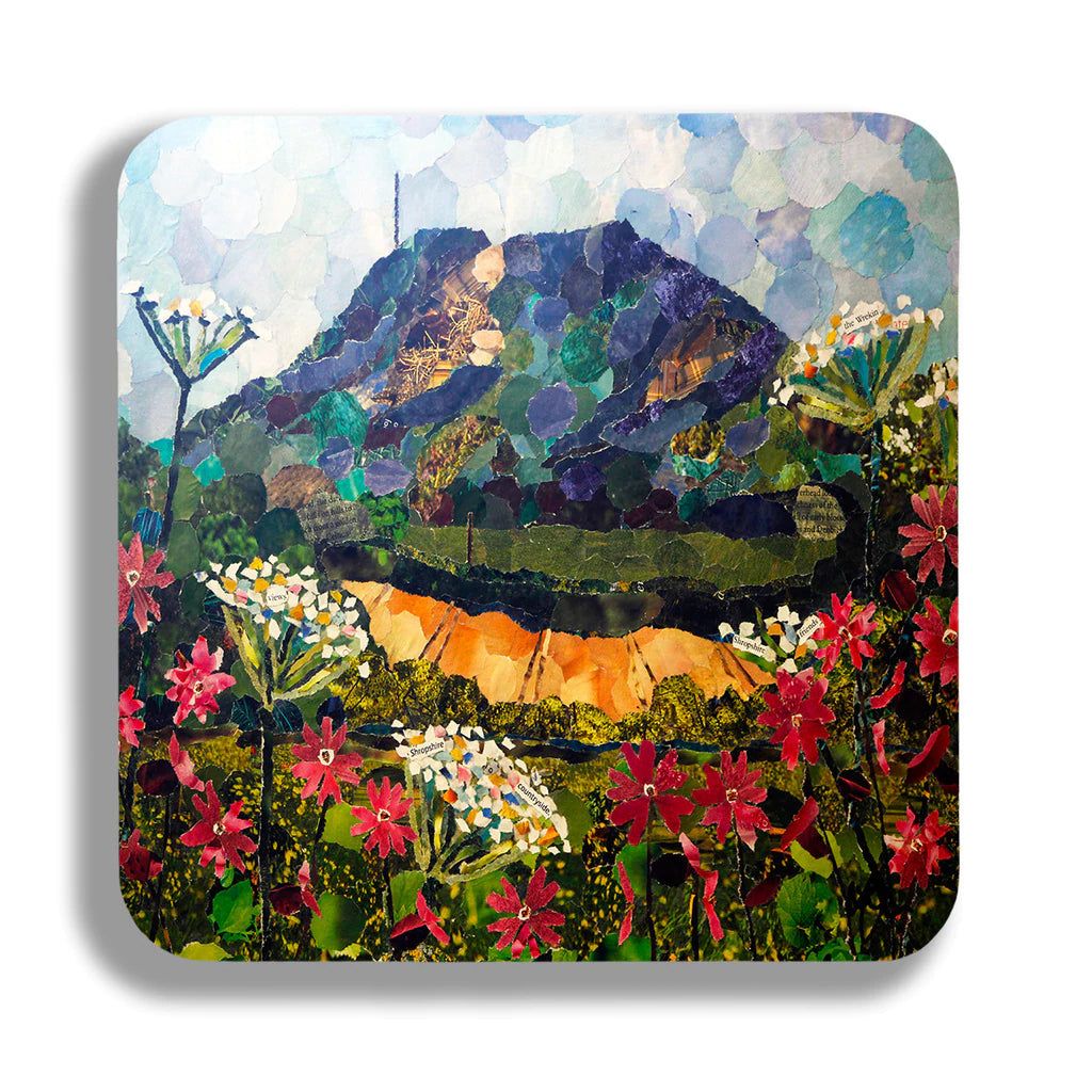 Wrekin Shropshire Coaster Designed by Lyn Evans