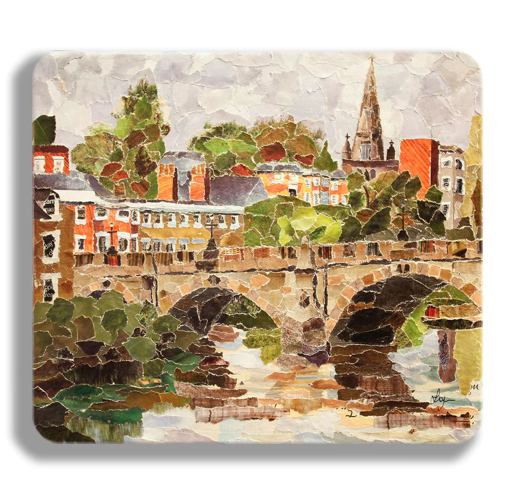 English Bridge Shrewsbury Placemat Designed by Lyn Evans