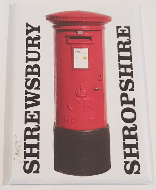 Fridge Magnet - Shrewsbury Post Box