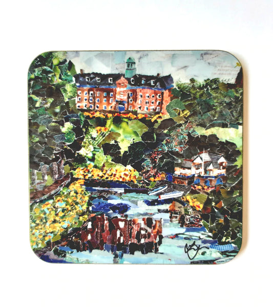Shrewsbury School Coaster Designed by Lyn Evans