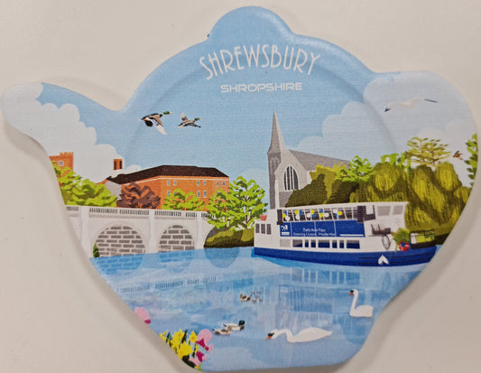 Tea Bag Tidy Shrewsbury Retro Design