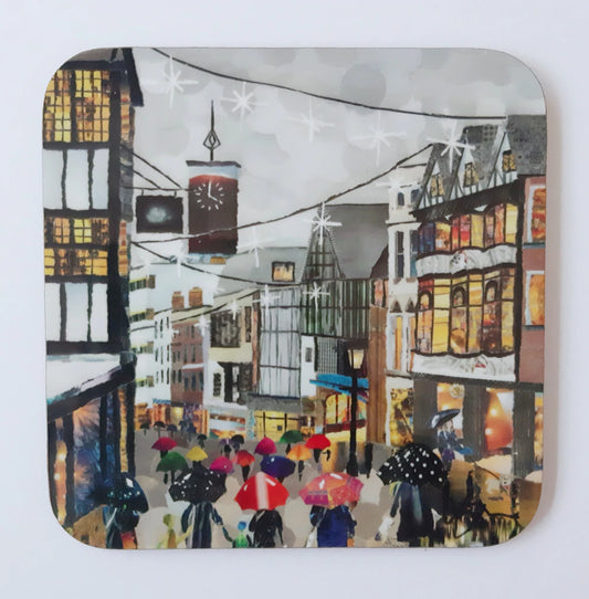 Pride Hill Shrewsbury Coaster Designed by Lyn Evans