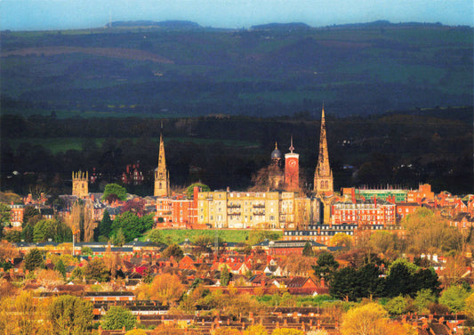 Shrewsbury View Haughmond Hill Post Card