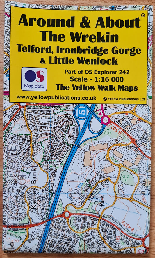 Yellow Walk Maps The Wrekin