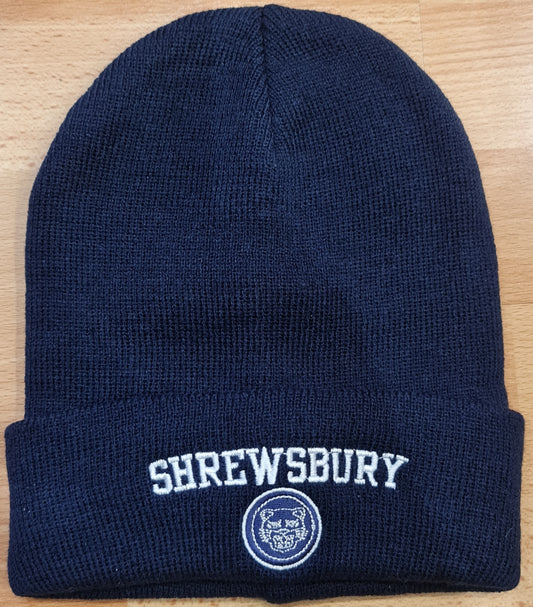 Shrewsbury Tiger Beanie - Navy