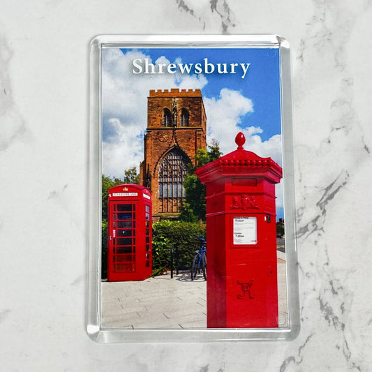 Fridge Magnet - Shrewsbury Abbey