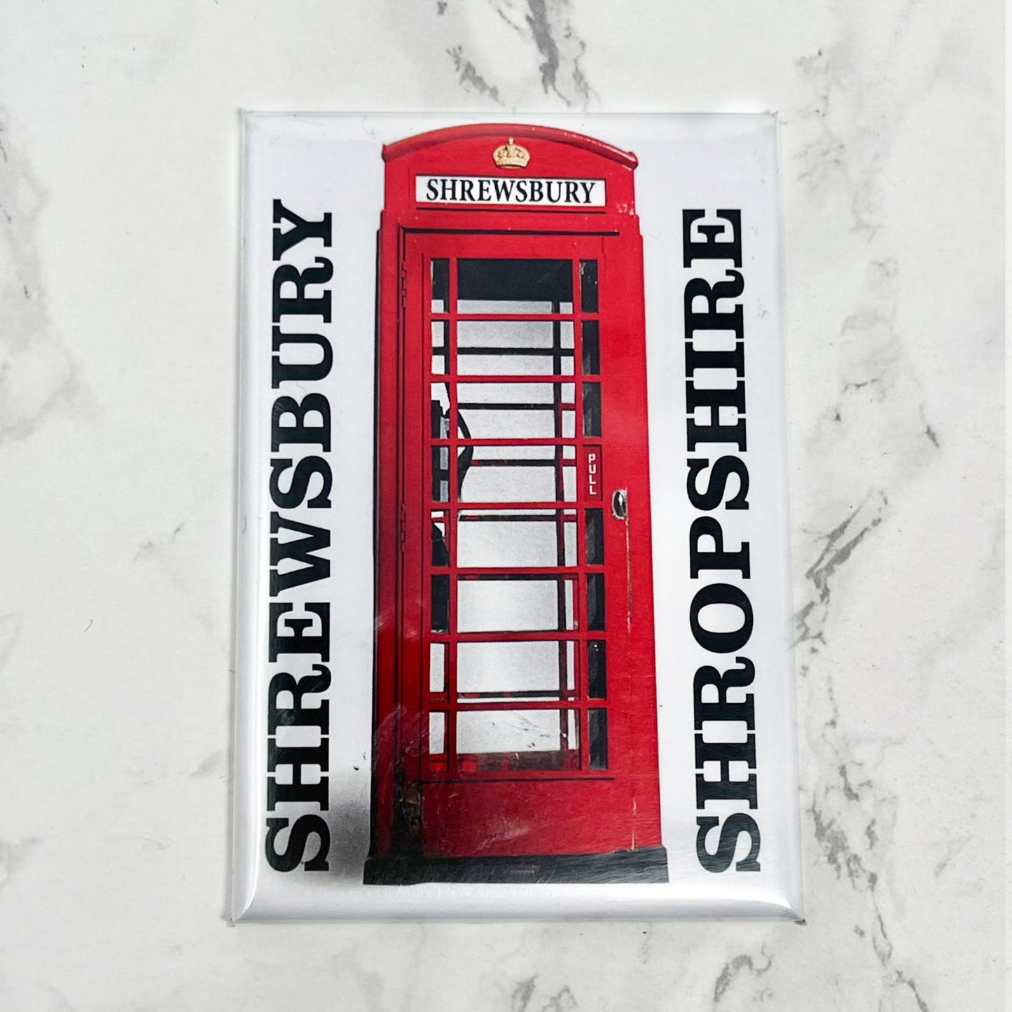 Fridge Magnet - Shrewsbury Phone Box