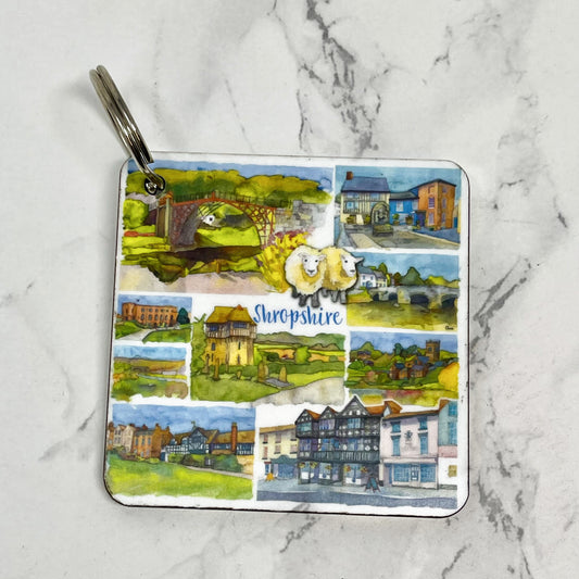 Shropshire Keyring - Emma Ball