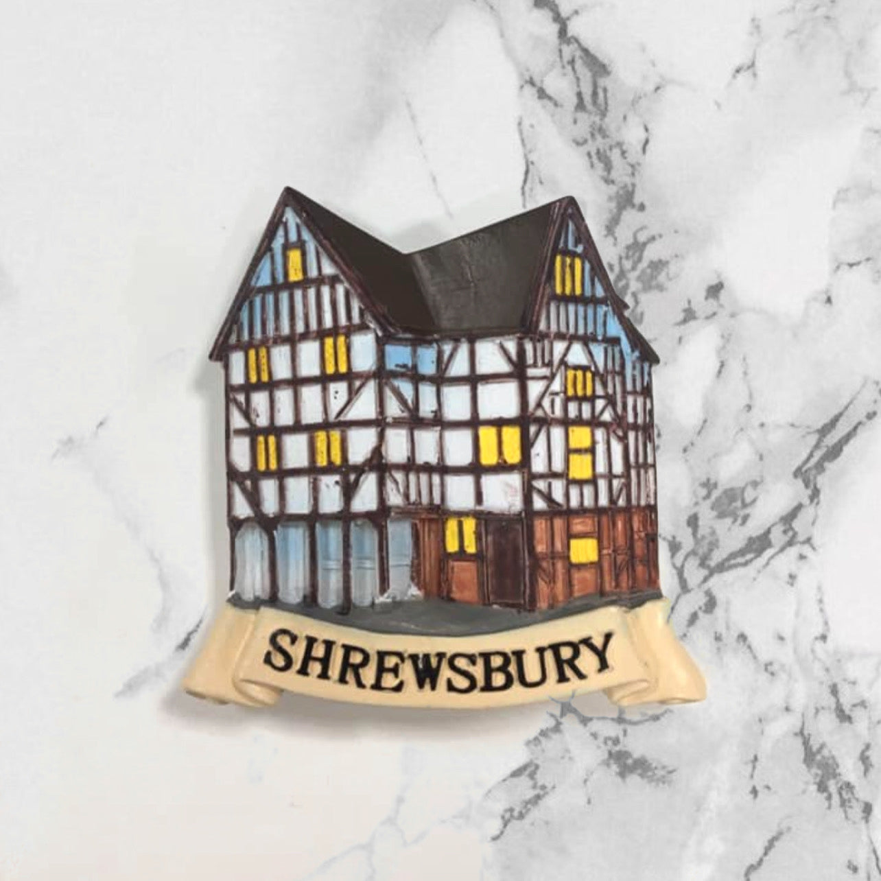 Ceramic Fridge Magnet - Rowley's House