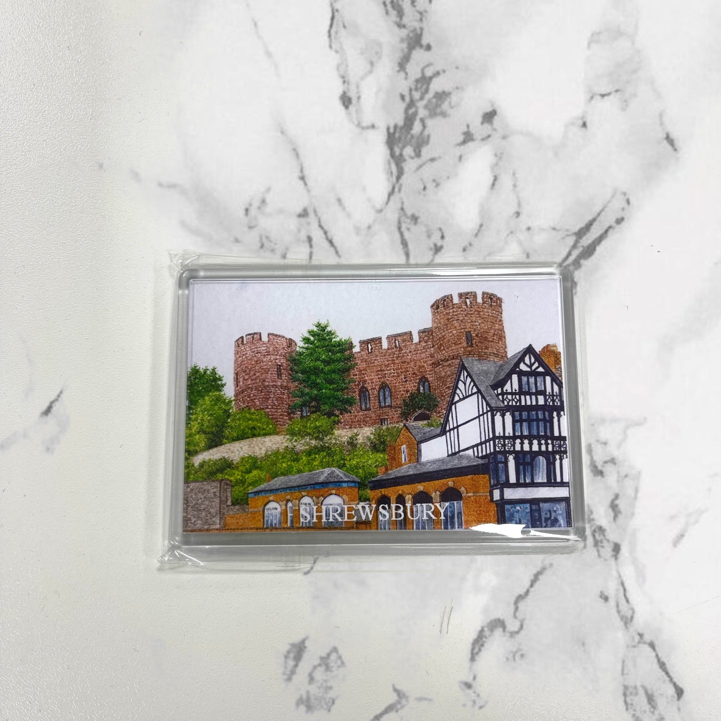 Shrewsbury Castle Shrewsbury Fridge Magnet