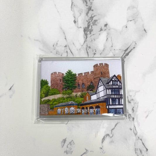 Shrewsbury Castle Shrewsbury Fridge Magnet