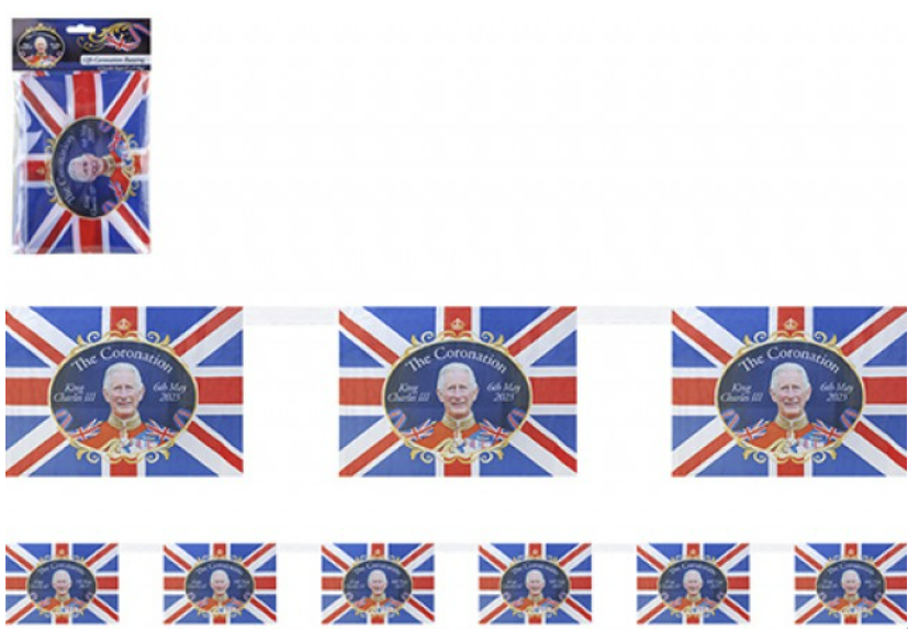 The Coronation 12ft Bunting