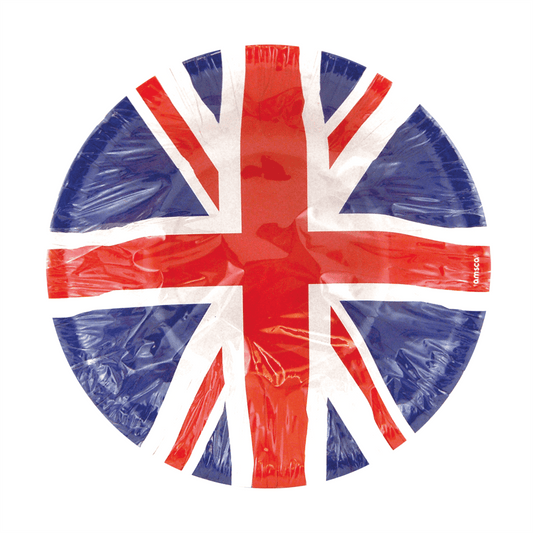 6pk 16cm Union Jack Paper Bowls