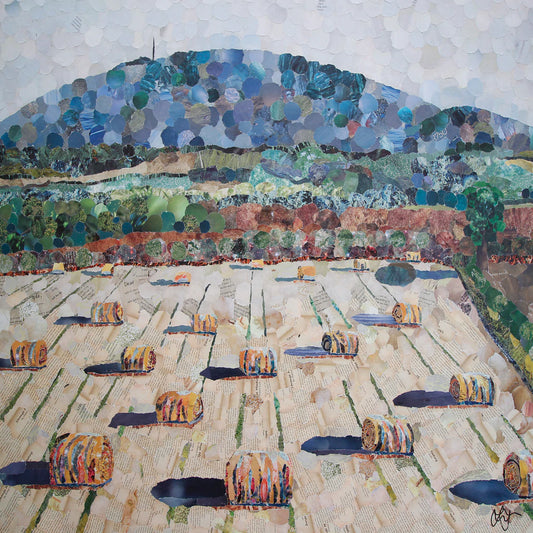 Harvest Shropshire Greetings Card Designed by Lyn Evans