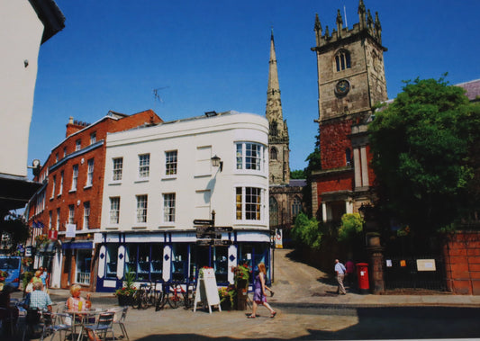 High St Blank Shrewsbury Post Card