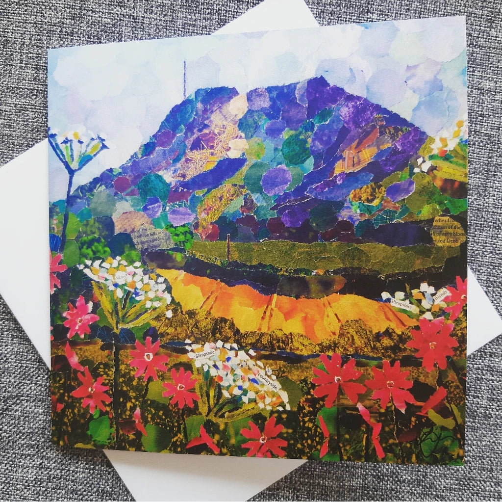 Wrekin Shropshire Greetings Card Designed by Lyn Evans