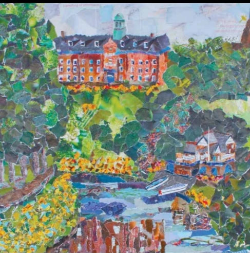 Shrewsbury School Greetings Card Designed by Lyn Evans
