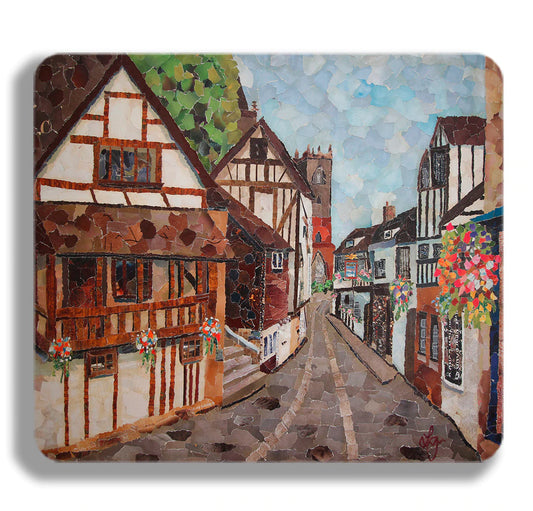 Fish Street Shrewsbury Placemat Designed by Lyn Evans