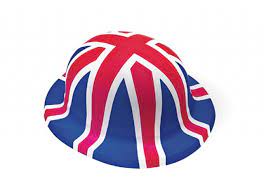 Union Jack Design Bowler Hat