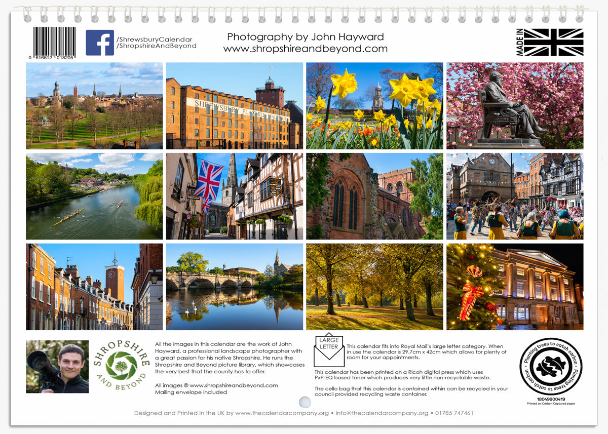 Shrewsbury 2024 Calendar