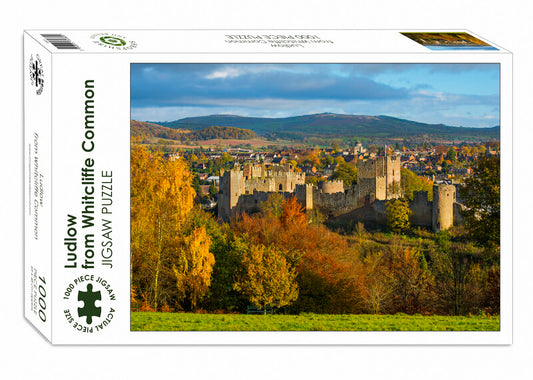 Ludlow from Whitcliffe Common Shropshire