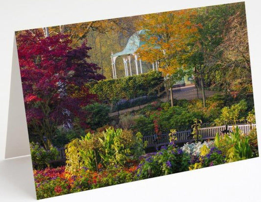 Autumn in the Dingle Blank Shrewsbury Greetings Card